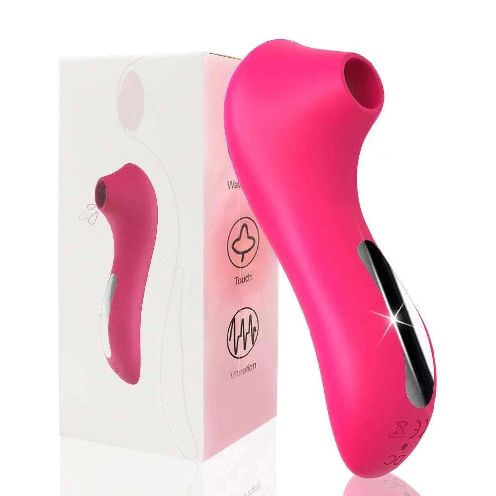 Clitoral Sucking Vibrator with 10 Modes, Waterproof USB Toy-Rose Box / China Mainland