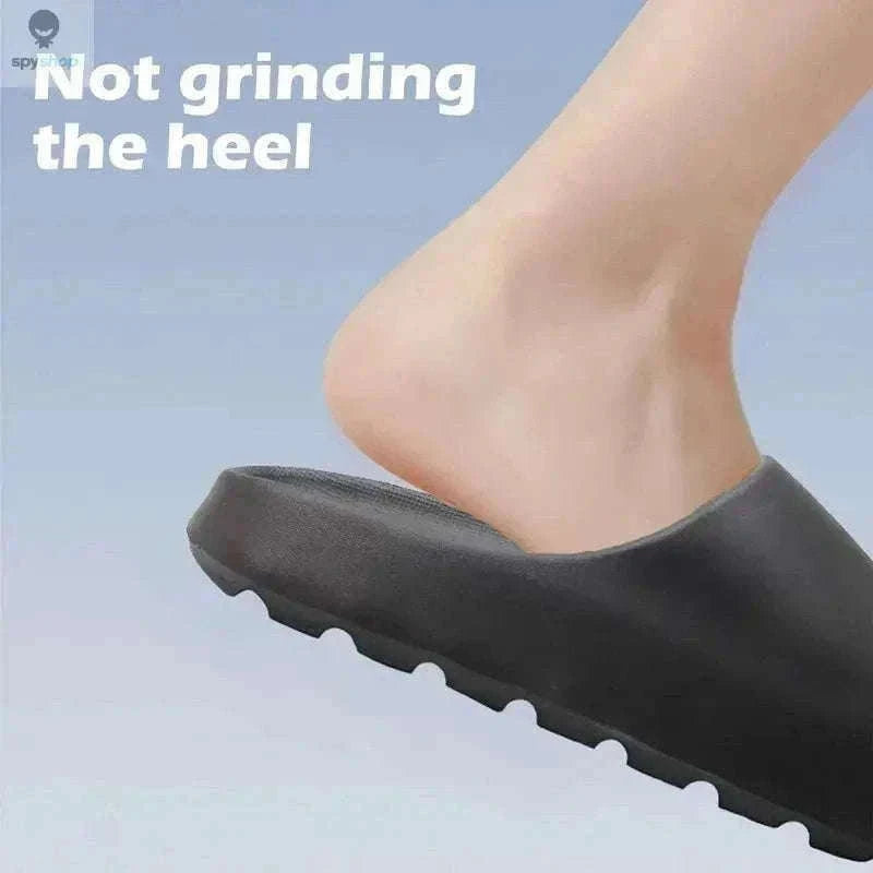 Cloud Slippers Thick-Soled EVA Beach Sandals-Green / 42-43