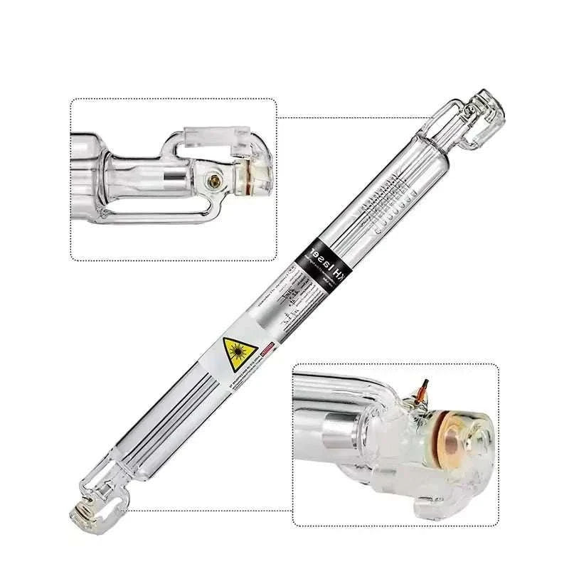 CO2 Laser Tube for Engraving & Cutting Machines 40W–130W-80W 1230mm / CZECH REPUBLIC