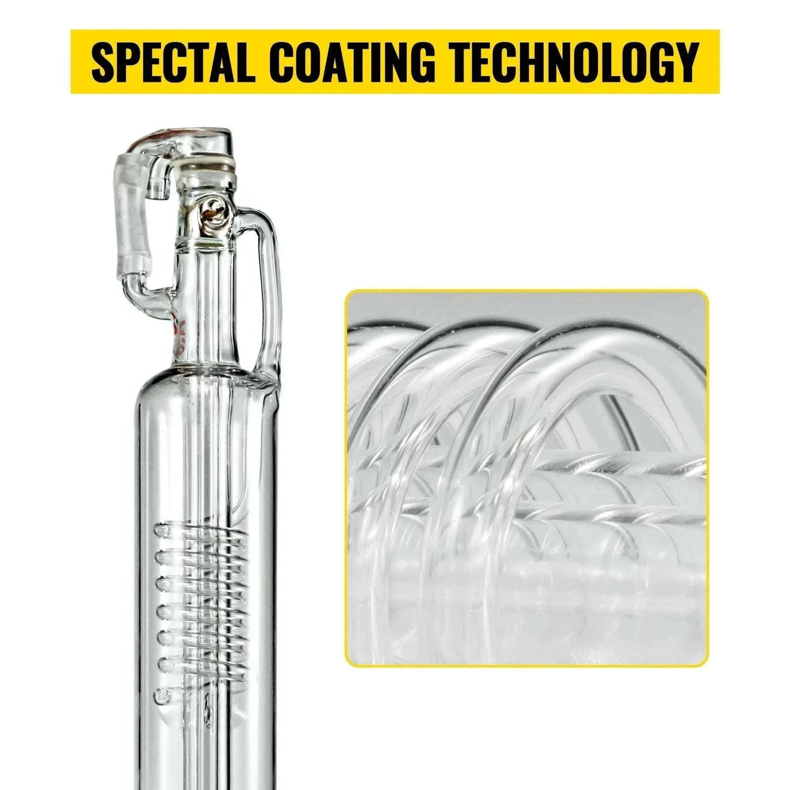 CO2 Laser Tube for Engraving & Cutting Machines 40W–130W-80W 1230mm / CZECH REPUBLIC