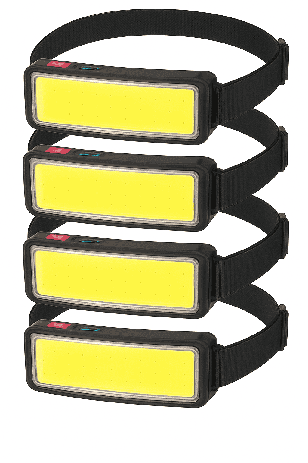 COB LED Headlamp 3 Mode USB Rechargeable-D with Bag