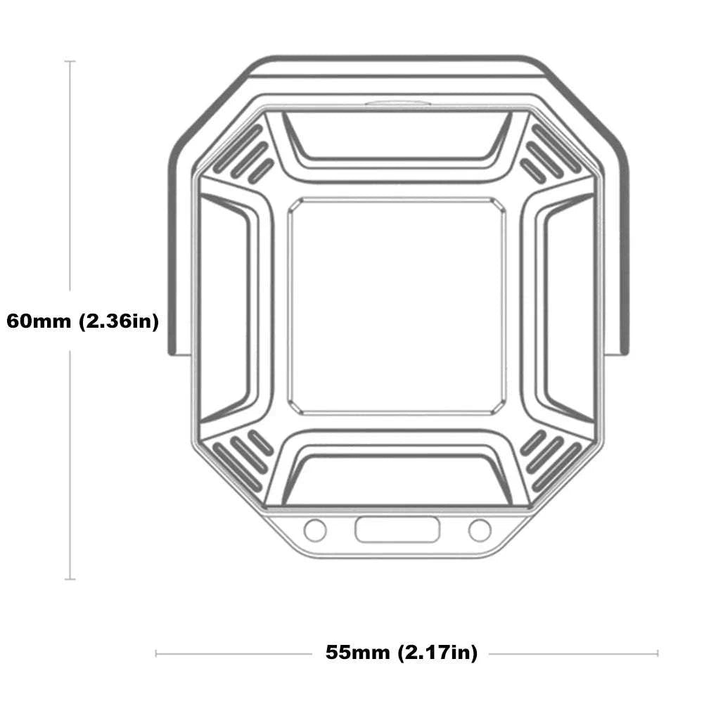 COB LED Inspection Lamp with Magnetic Base-Black