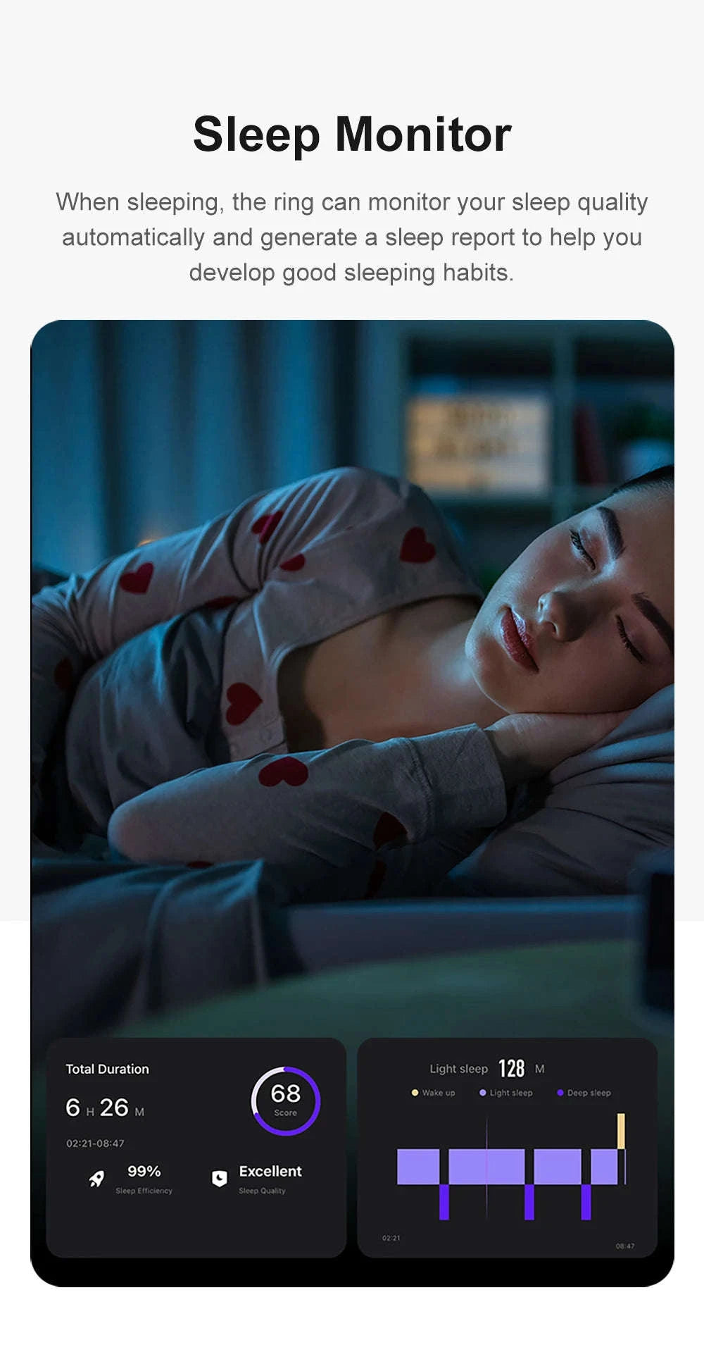 COLMI R09 Smart Health Ring-Gold / 11