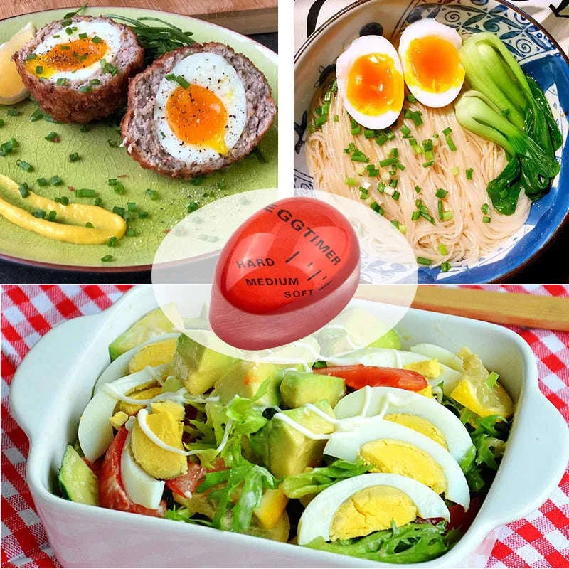 Color Changing Egg Timer for Perfect Boiled Eggs-1 pcs