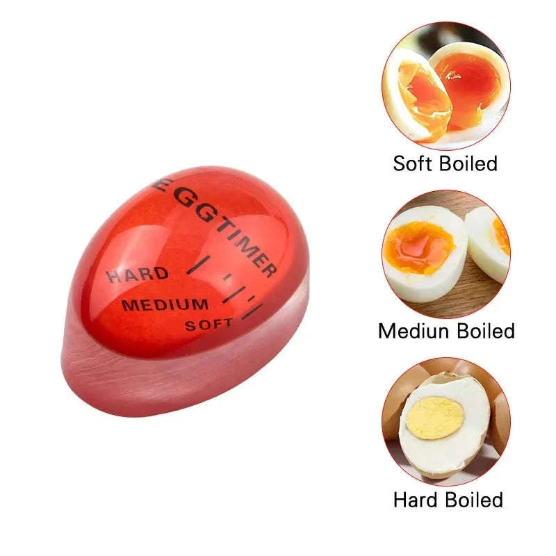 Color Changing Egg Timer for Perfect Boiled Eggs-1 pcs