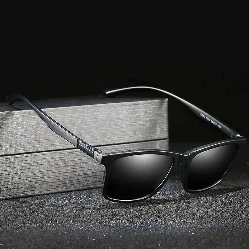 Color Changing Polarized Cycling Sunglasses for Clear Outdoor Vision-B-Green