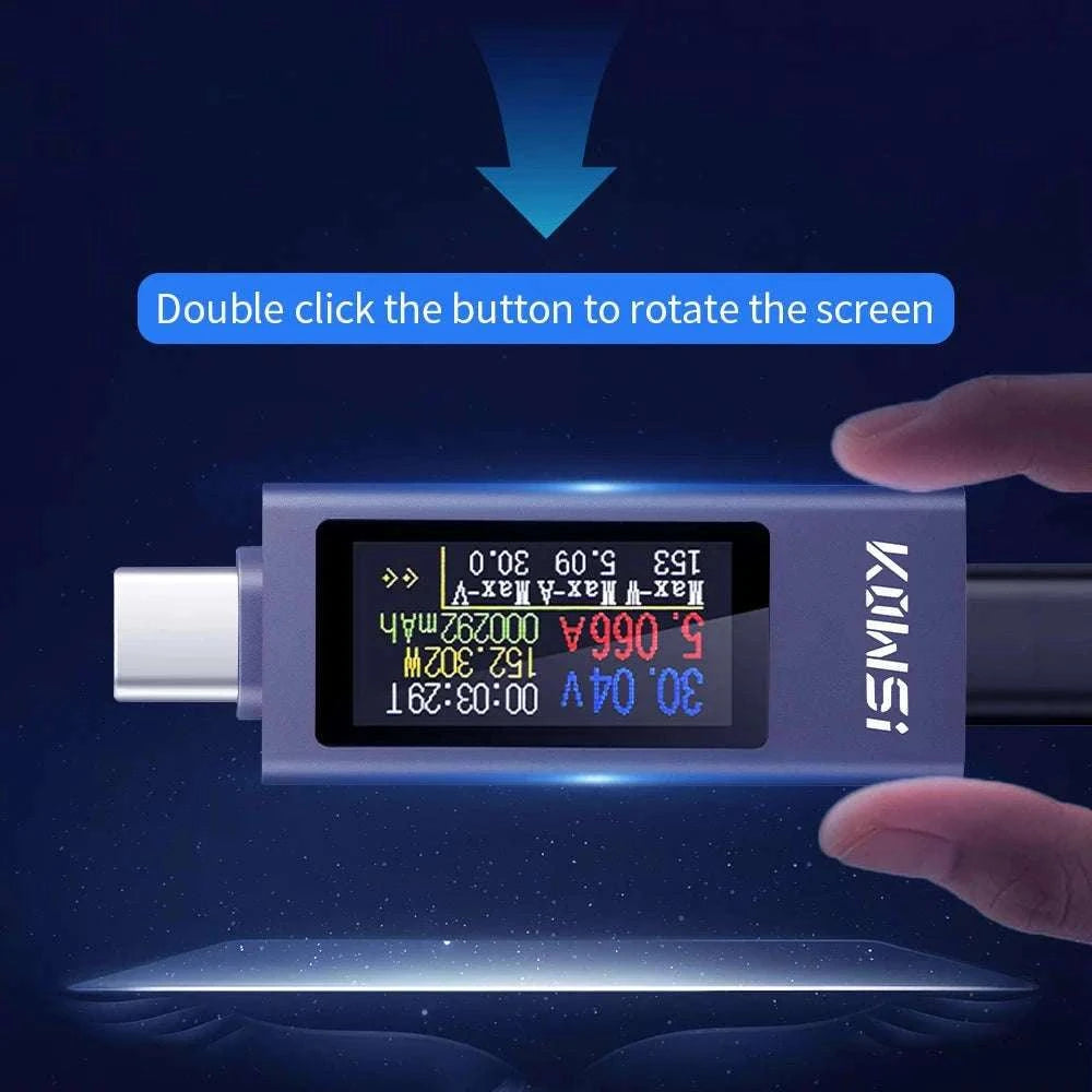 Color Screen Type‑C Tester for Accurate Voltage and Current Monitoring-KWS-2303C / China Mainland