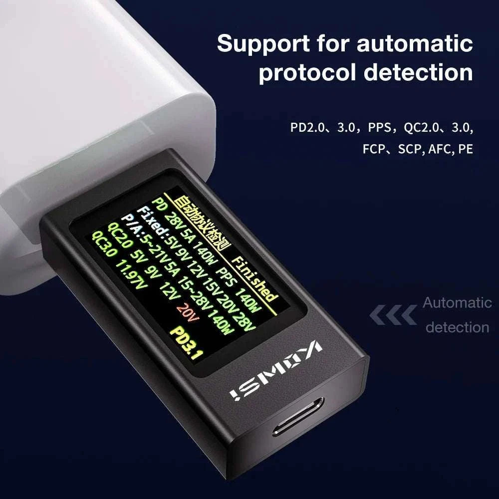 Color Screen Type‑C Tester for Accurate Voltage and Current Monitoring-KWS-2303C / China Mainland
