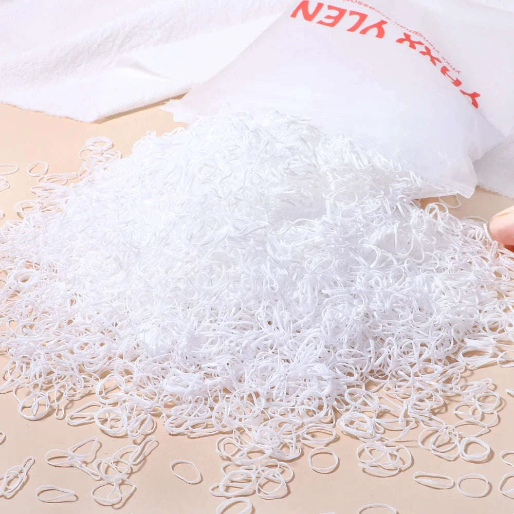 Colorful Mini Hair Ties Bulk Pack-1 / 1000pcs