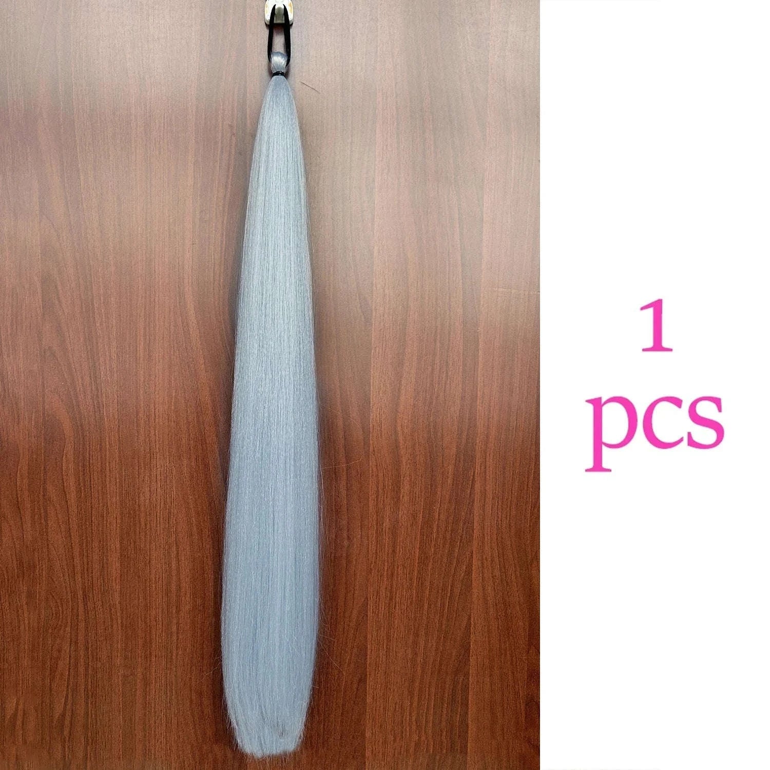 Colorful Ponytail Extension Set – DIY Braided Hairpiece-A16 / 24inches