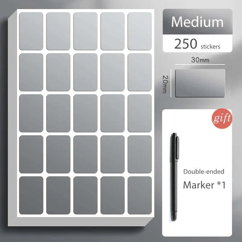 Colorful Waterproof Label Stickers-Large