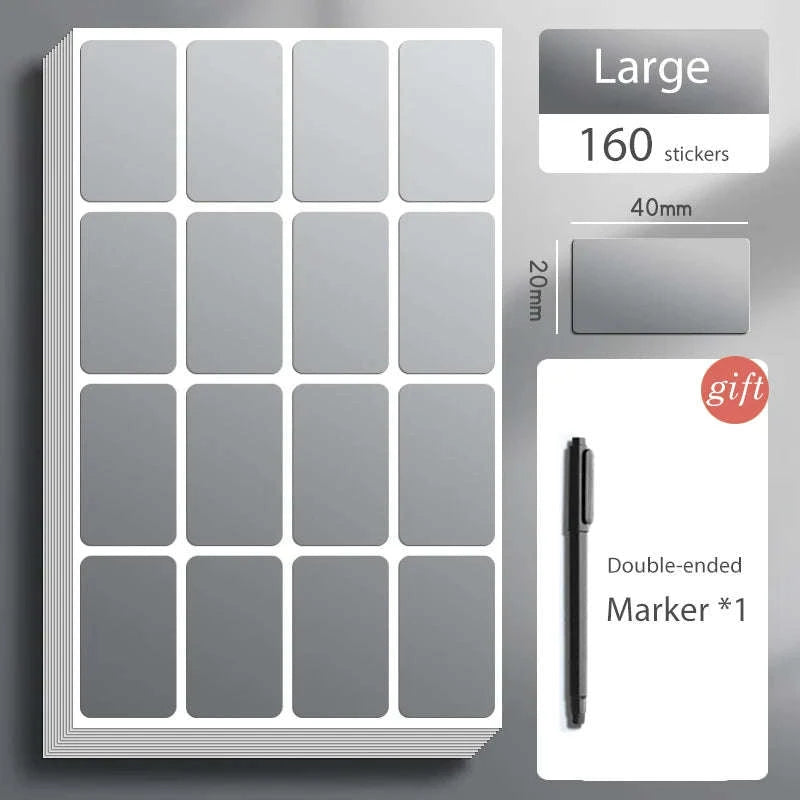 Colorful Waterproof Label Stickers-Large