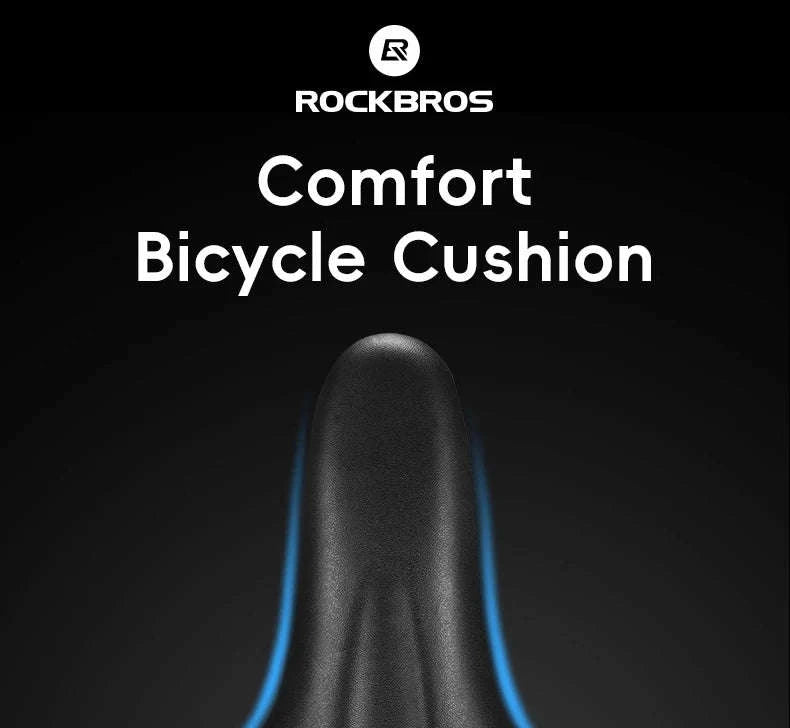 Comfort Shock-Absorbing Bicycle Saddle Waterproof MTB Road Bike Seat-Default Title
