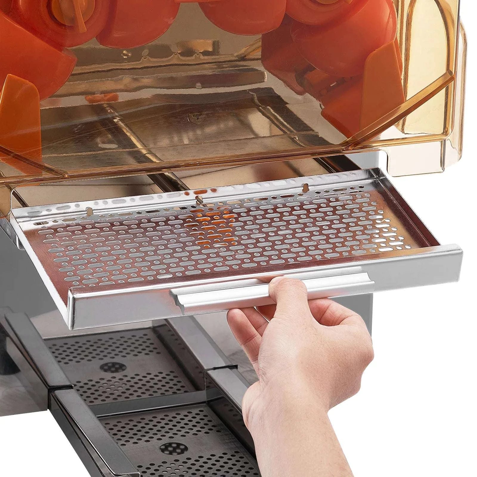Commercial Automatic Orange Juicer Machine Stainless Steel 20 Oranges/Min-Semi-Automatic / United States
