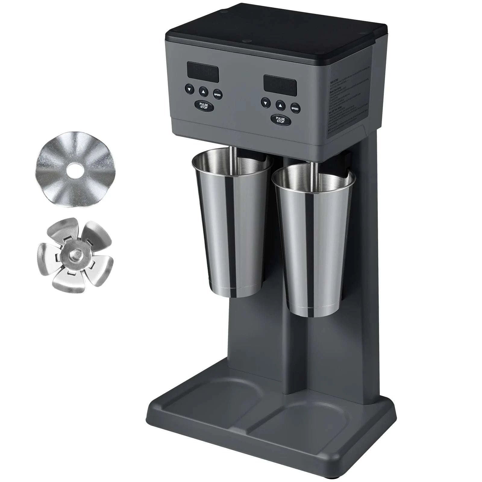 Commercial Double Head Milkshake Machine 375W x2 Fast Mixer-Double mixing head / United States