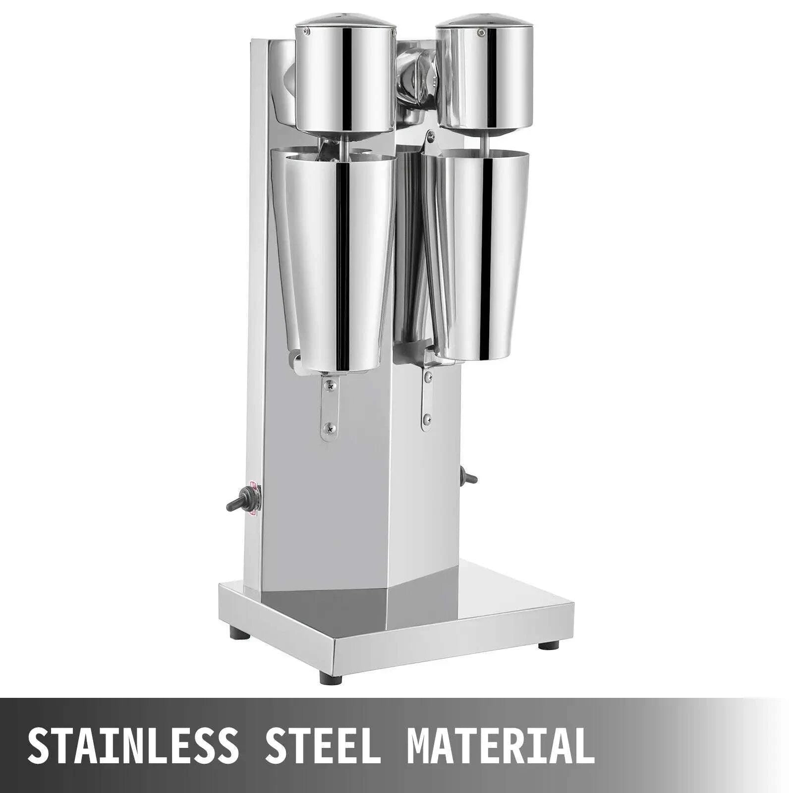 Commercial Double Head Milkshake Machine 800ml Stainless Steel Mixer-spain