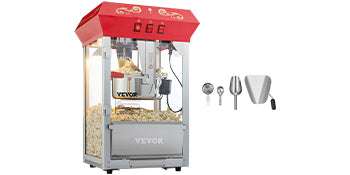 Commercial Electric Popcorn Machine 8/12 Oz High Yield Countertop-8 Oz Countertop / United States
