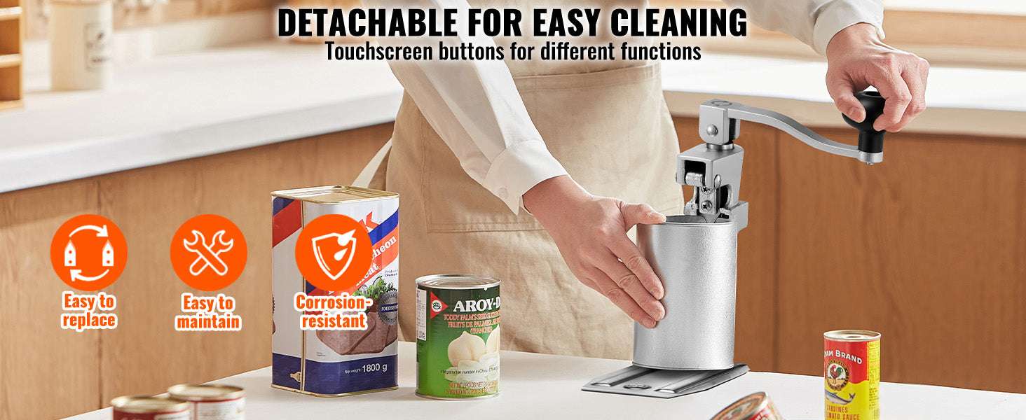 Commercial Manual Can Opener Tabletop Adjustable 11.8–15.75 Inch-11.81 in typeB / United States