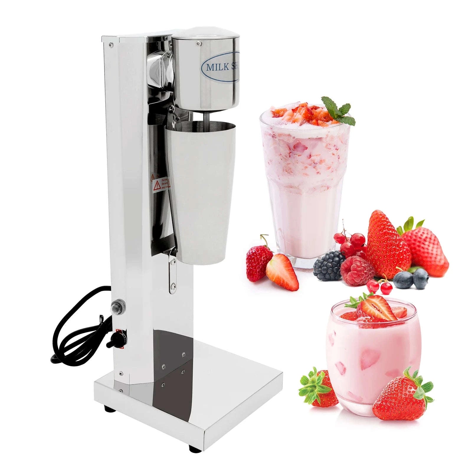 Commercial Milkshake Machine 180W 650ML 18000RPM Stainless Steel-EU 220V / United States