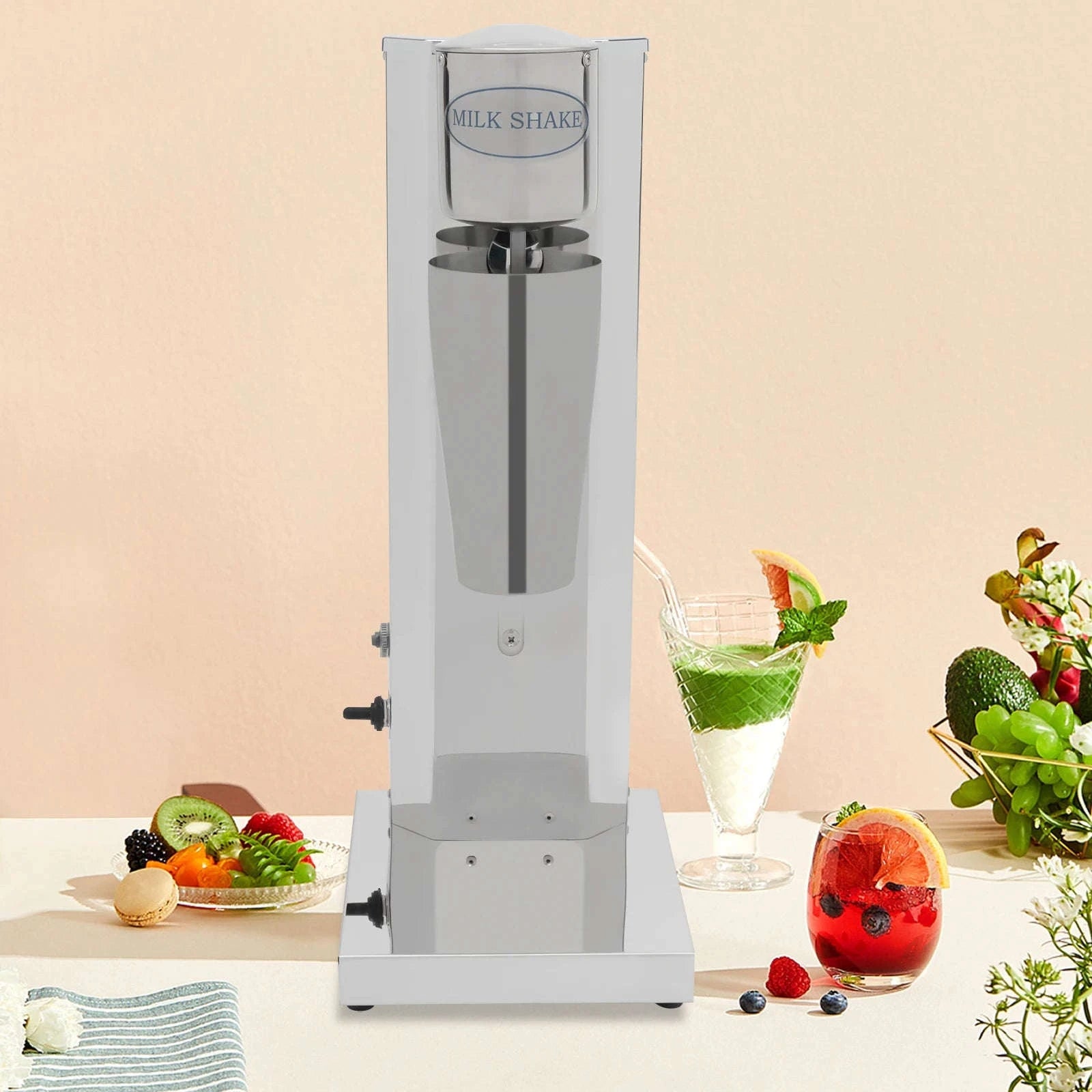 Commercial Milkshake Machine 180W 650ML 18000RPM Stainless Steel-EU 220V / United States