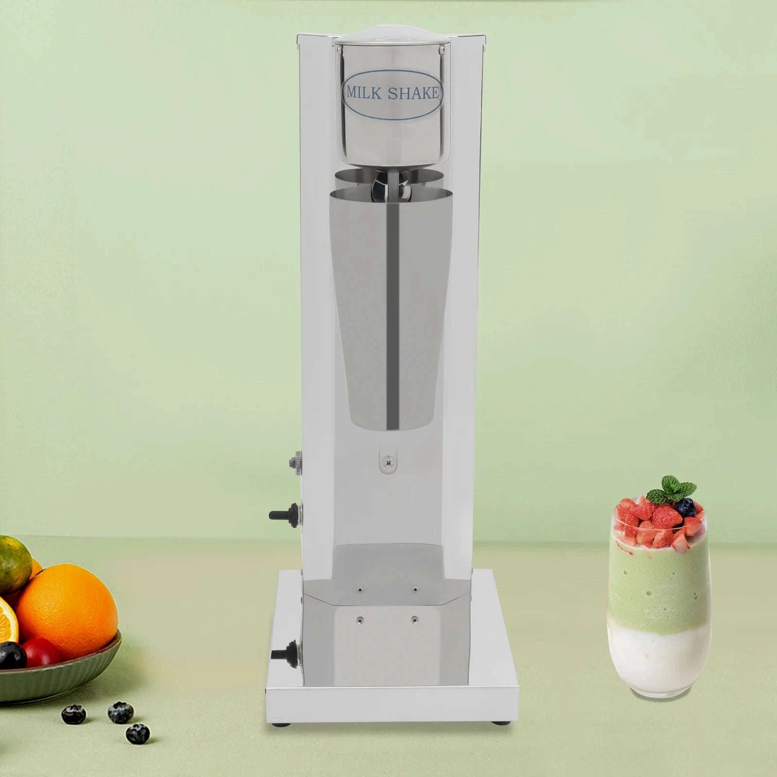 Commercial Milkshake Machine 180W 650ML 18000RPM Stainless Steel-EU 220V / United States