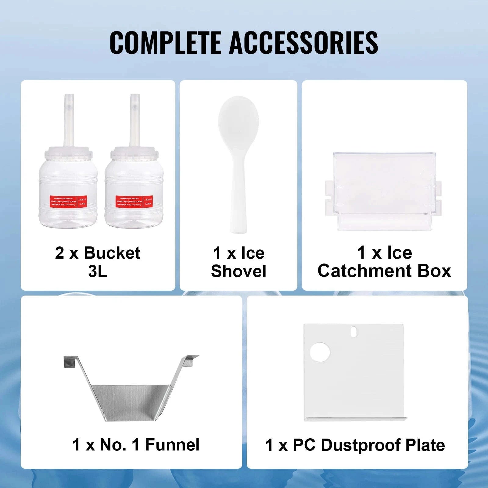 Commercial Snowflake Ice Machine Stainless Steel Air-Cooled System-360W / United States