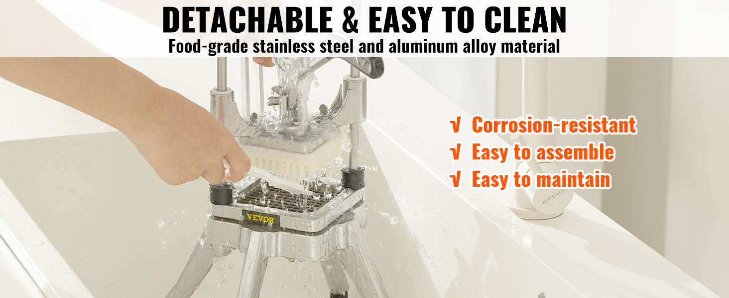 Commercial Stainless Steel Vegetable Chopper with 3/8" Blade Cutter-14inch / United States
