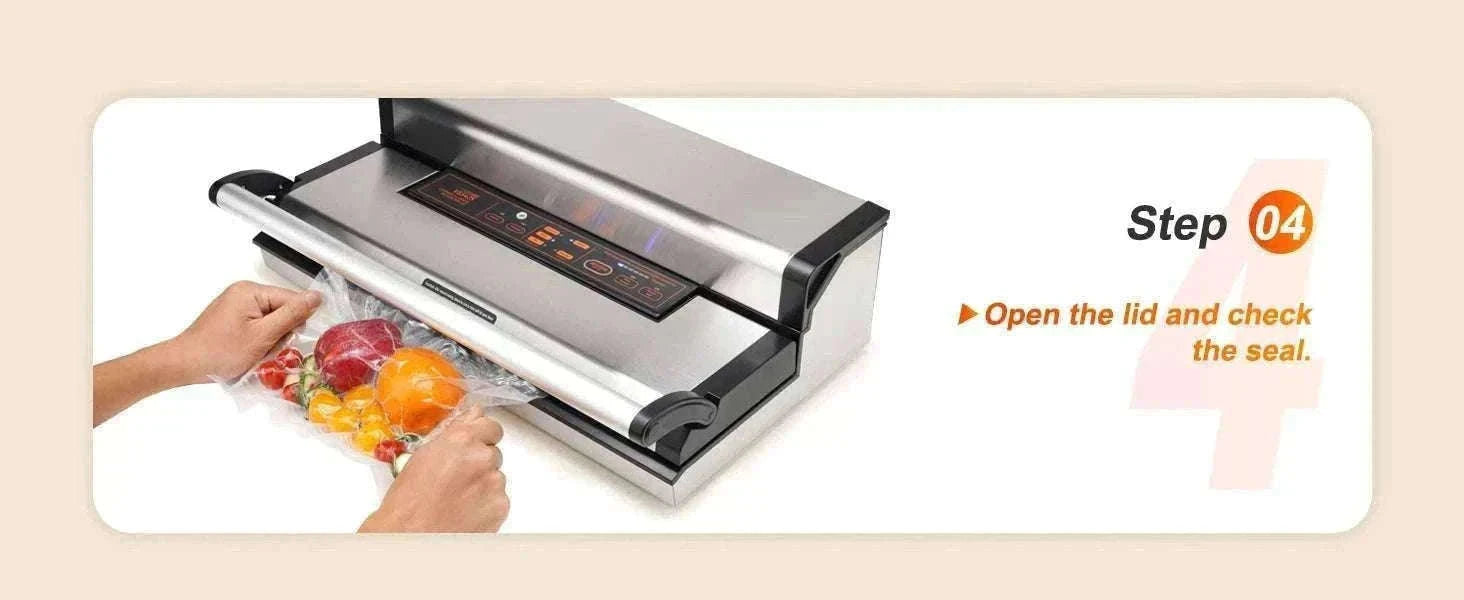 Commercial Vacuum Sealer Machine with Cutter & Bag Storage-30 x 3mm / United States