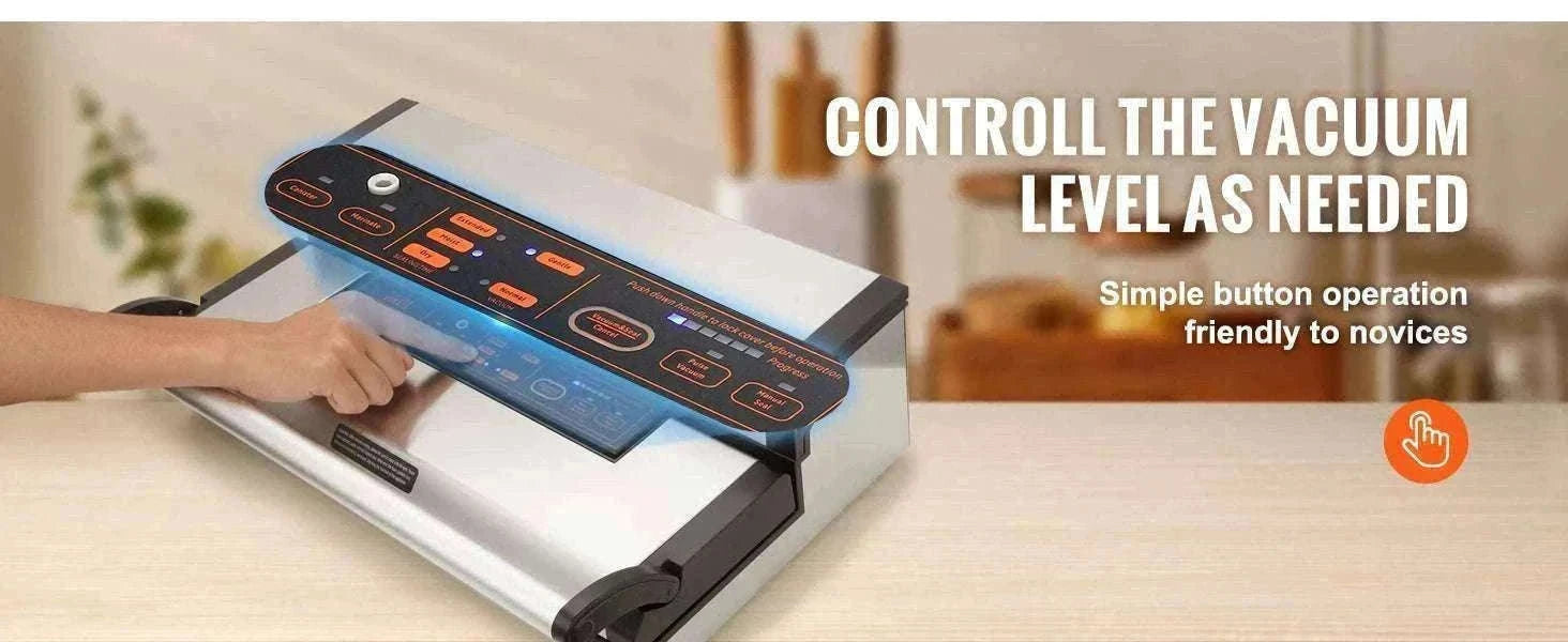 Commercial Vacuum Sealer Machine with Cutter & Bag Storage-30 x 3mm / United States