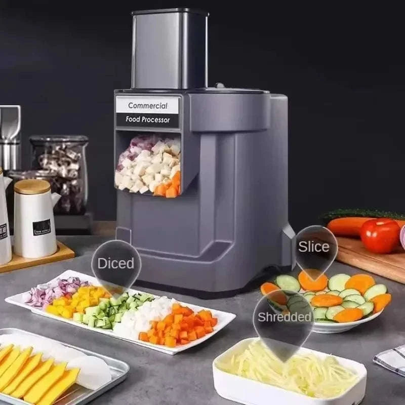 Commercial Vegetable Cutting Machine for Fast, Consistent Prep-Dice-Slice-Shred / france / EU
