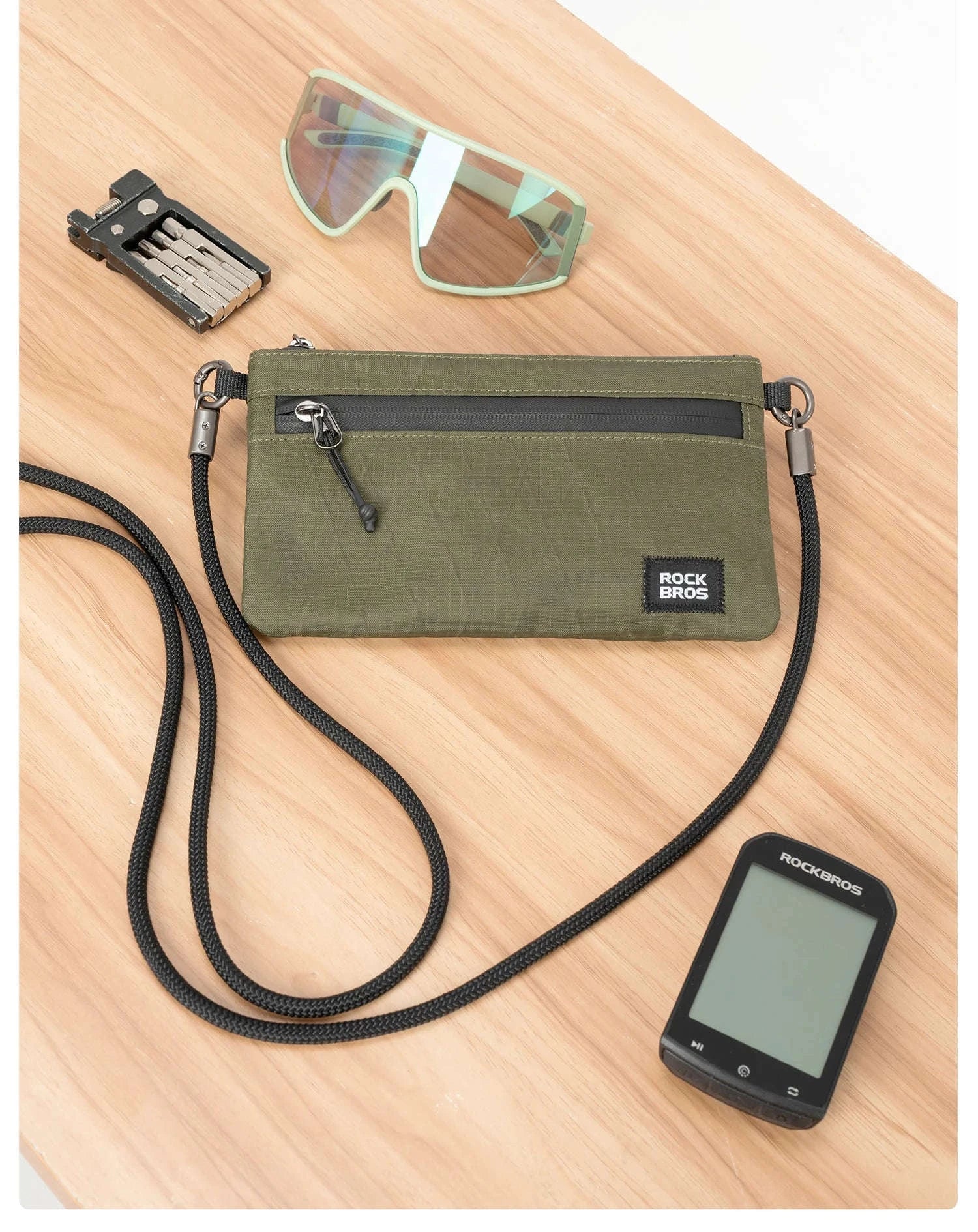 Compact 0.13L Crossbody Shoulder Bag for Cards, Cash & Daily Carry-L004-KQ