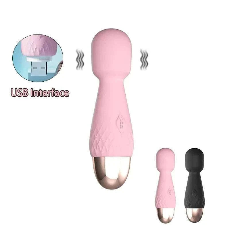Compact Dual-Action Vibrator with G-Spot & Clitoral Stimulation-3