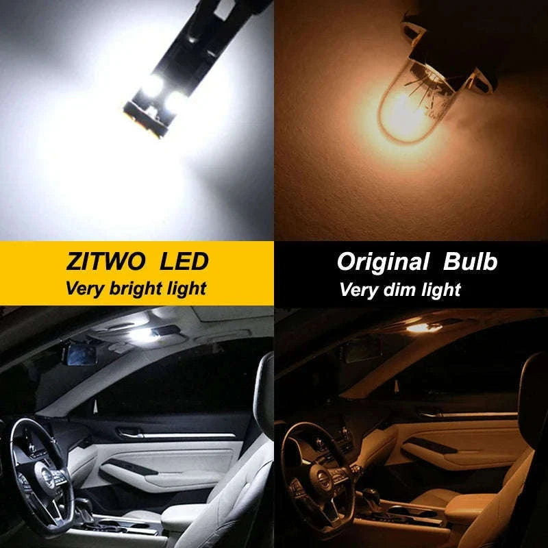 Complete LED Interior Dome Light Kit for B5 B6 B7 B8 CC Sedan Variant 1998-2020-purple / B6 Sedan - 16PCS
