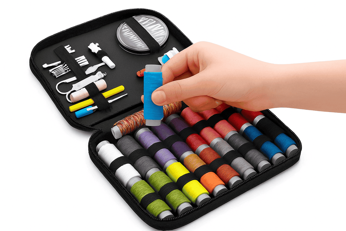 Complete Sewing Kit for Home Repairs, Travel and Crafts-S