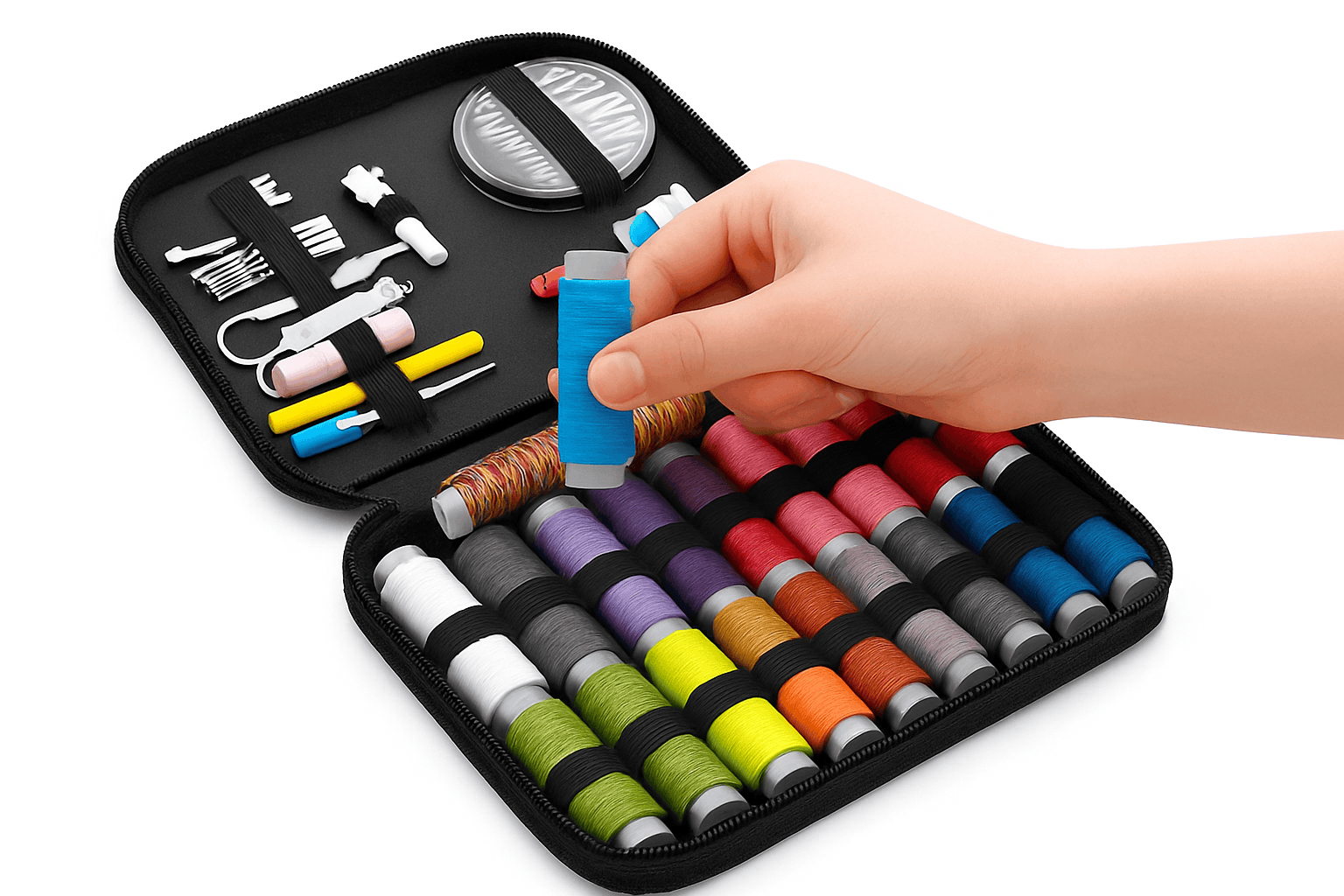 Complete Sewing Kit for Home Repairs, Travel and Crafts-S