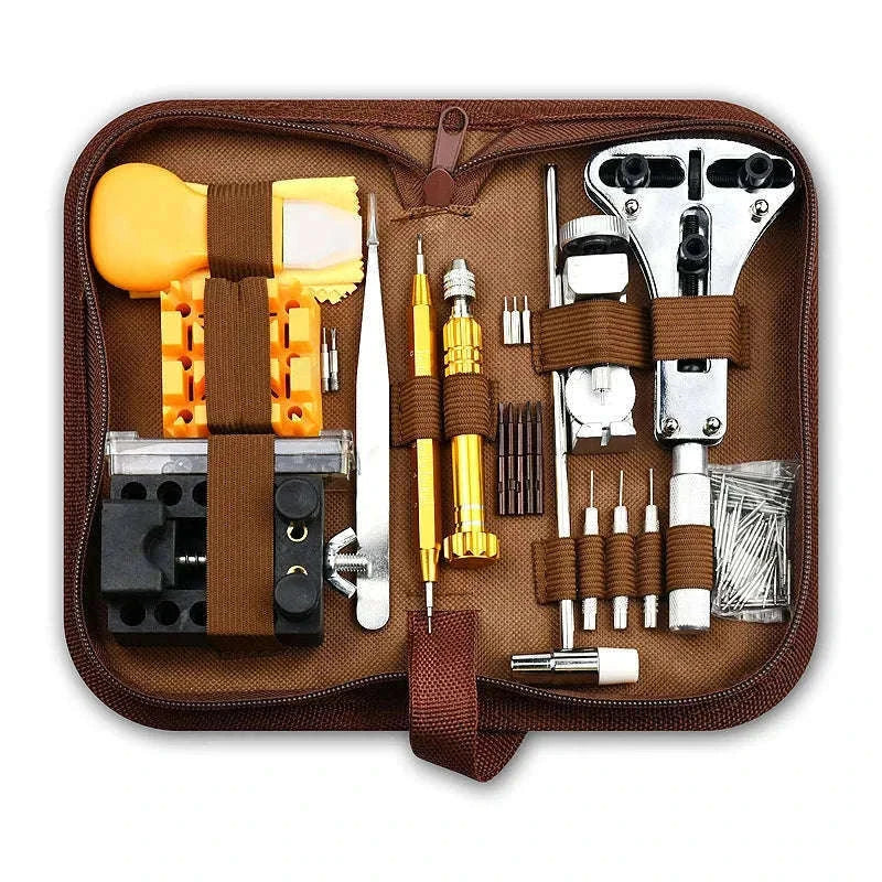 Complete Watch Repair Tool Kit for Battery Replacement & Link Adjustment-149PCS / China Mainland