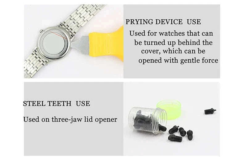 Complete Watch Repair Tool Kit for Battery Replacement & Link Adjustment-149PCS / China Mainland