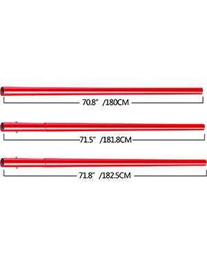 Concrete Bull Float Kit 1200x200mm with 4 Handles Round End Trowel-Blue 1200x200mm / United States