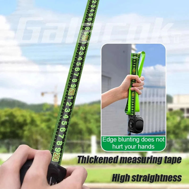 Construction Measuring Tape 3m–10m-Green 5M25mm