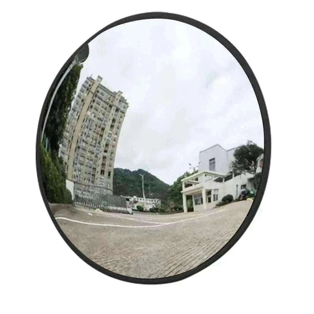 Convex Security Mirror 30cm Wide Angle Corner Safety Mirror-Blue