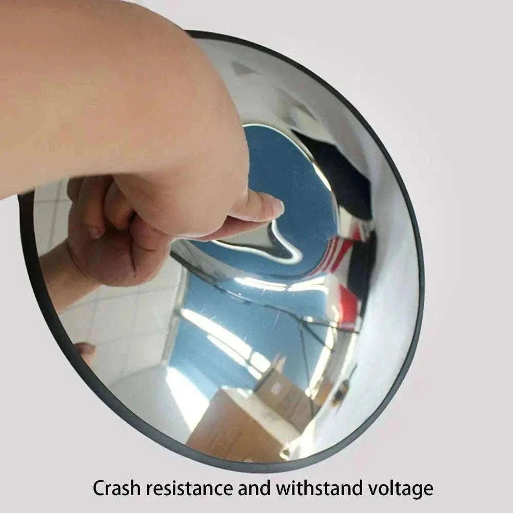 Convex Security Mirror 30cm Wide Angle Corner Safety Mirror-Blue