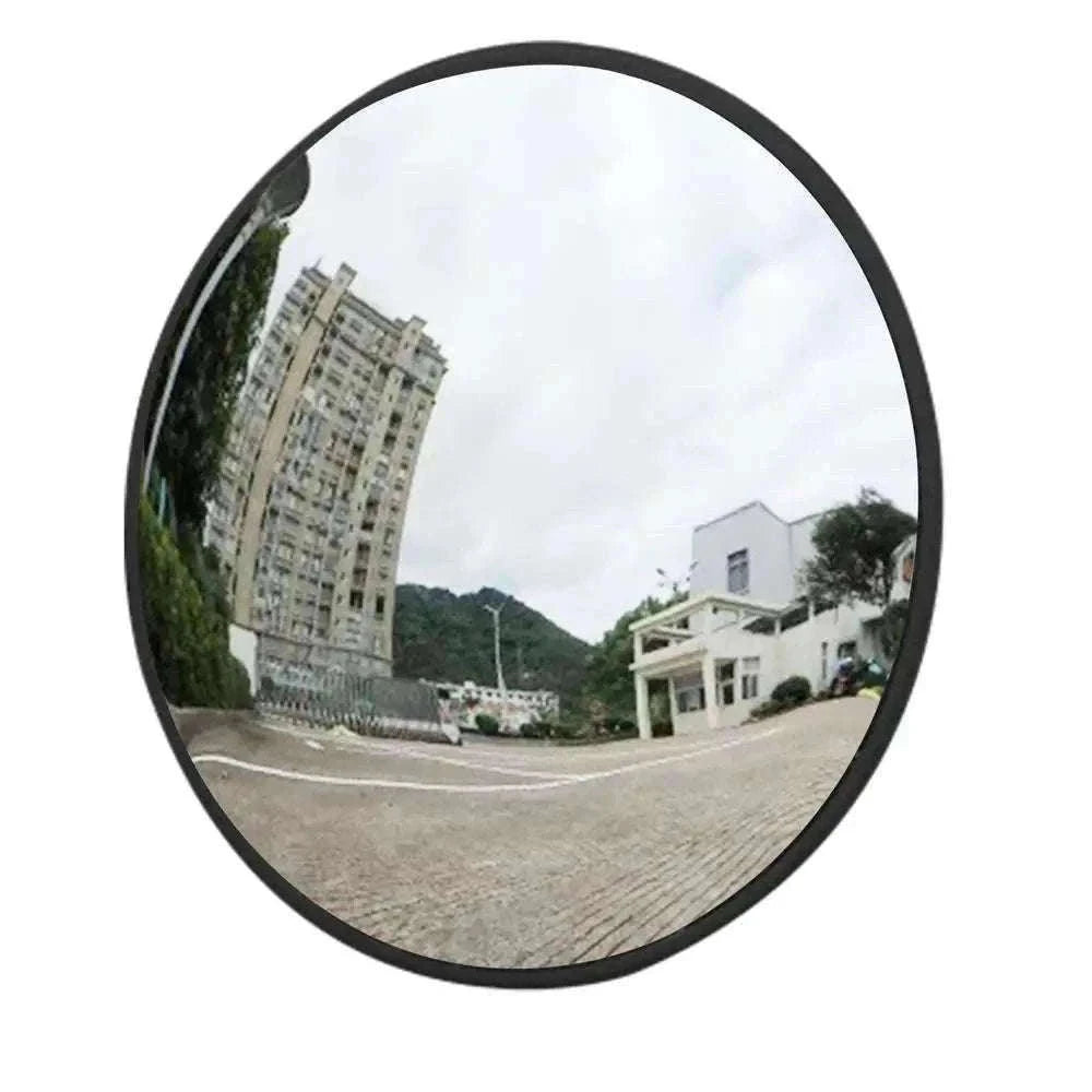 Convex Security Mirror 30cm Wide Angle Corner Safety Mirror-Blue