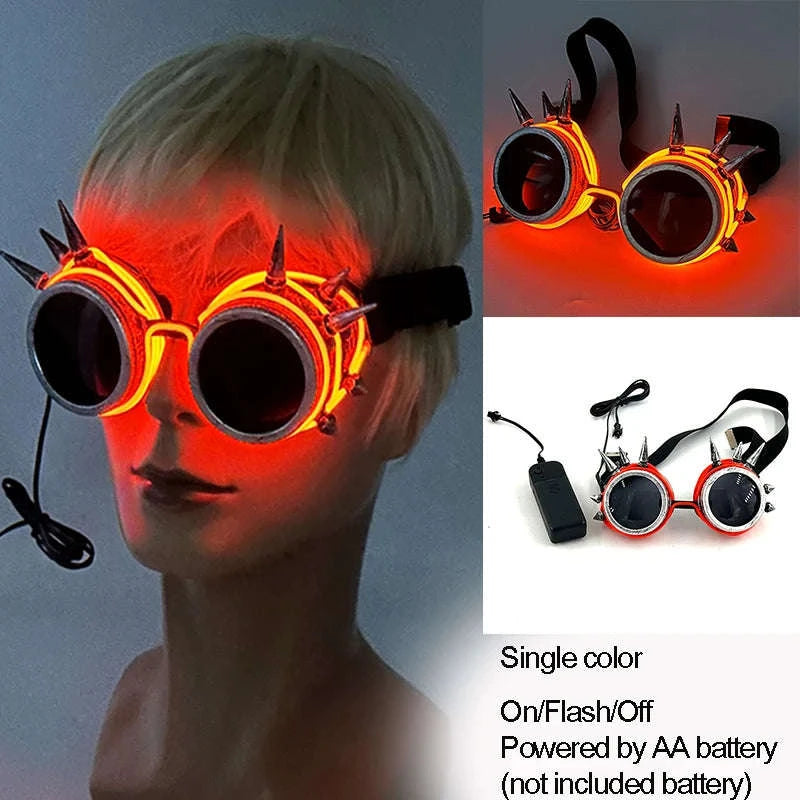 Cool Luminous Colorful LED Party Glasses-high quality Type B