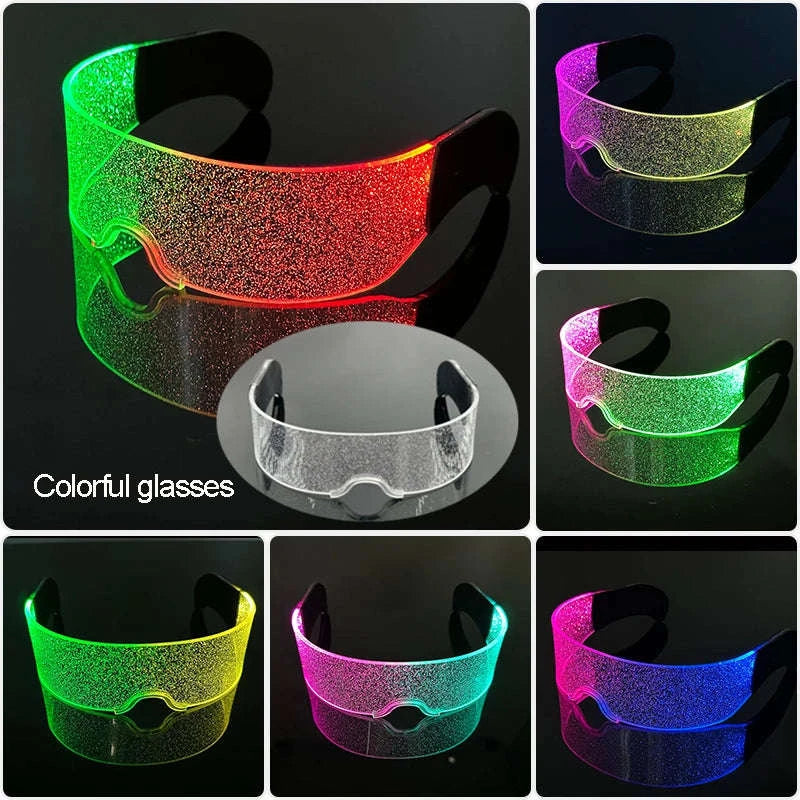 Cool Luminous Colorful LED Party Glasses-high quality Type B