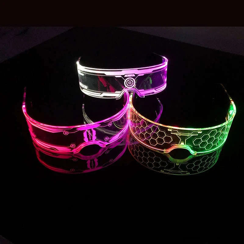 Cool Luminous Colorful LED Party Glasses-high quality Type B