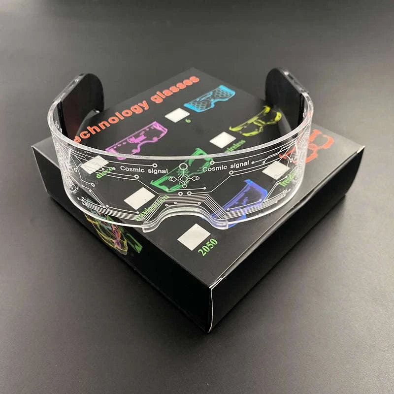 Cool Luminous Colorful LED Party Glasses-high quality Type B