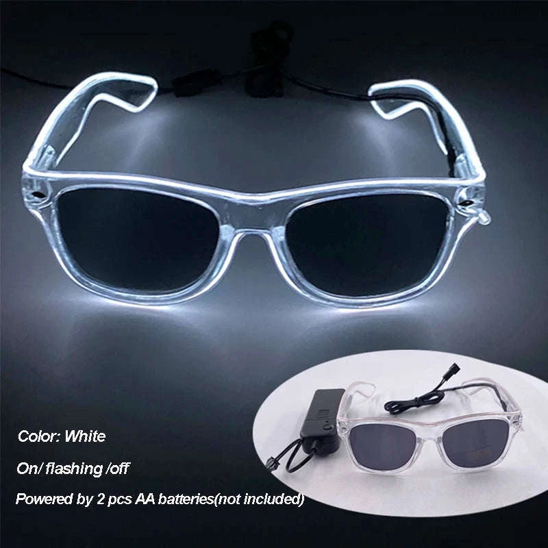 Cool Luminous Colorful LED Party Glasses-high quality Type B