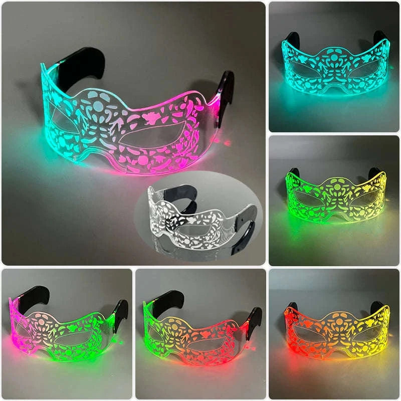 Cool Luminous Colorful LED Party Glasses-high quality Type B
