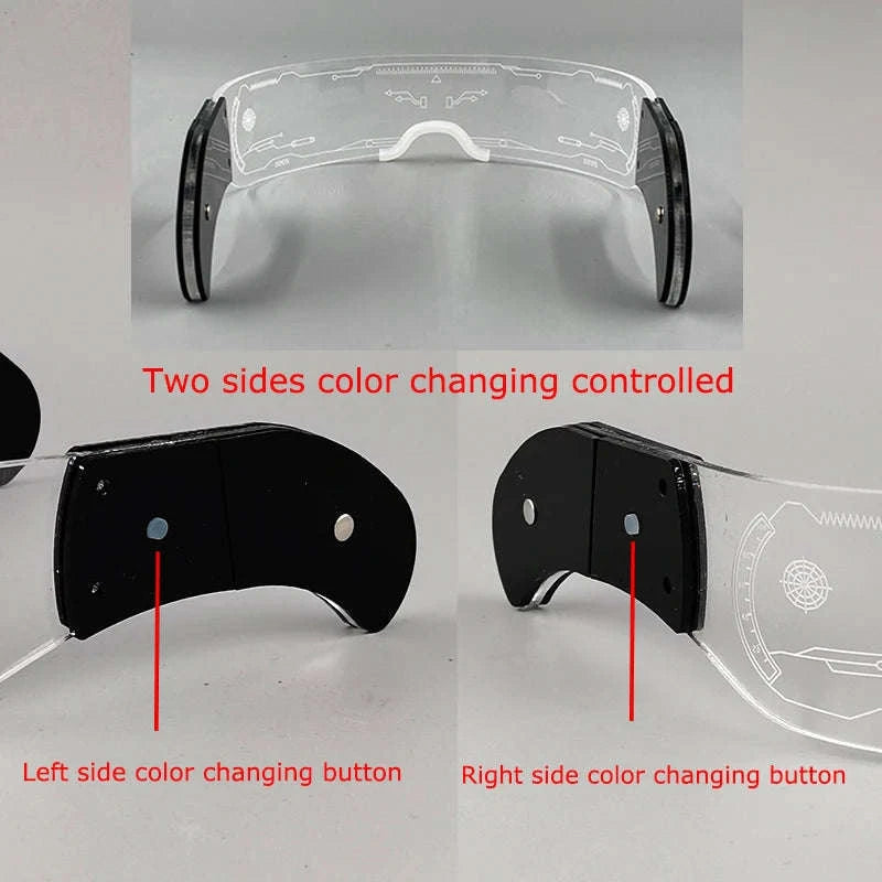 Cool Luminous Colorful LED Party Glasses-high quality Type B
