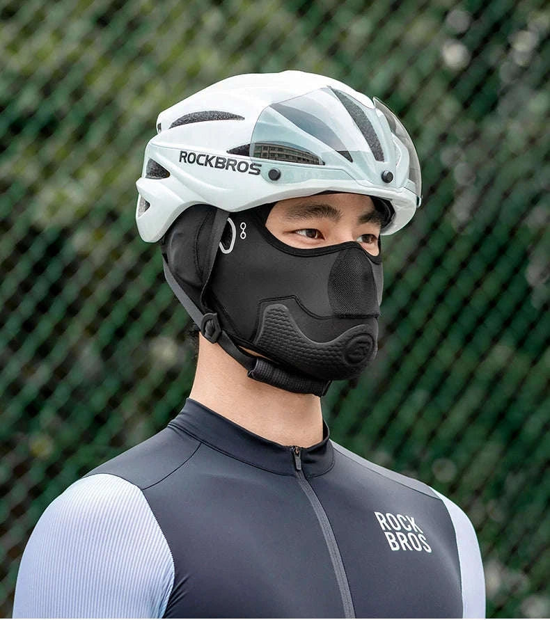 Cooling Cycling Balaclava Hat UV Cover for Summer Riding-Default Title